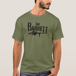 T-shirt Sniper tactique militaire Barrett M82A1 50 Cal
