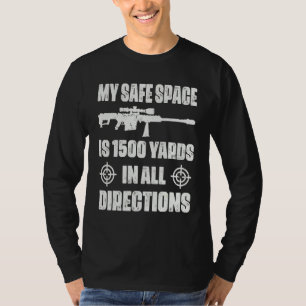 T-shirt Sniper vétéran Espaces sûrs Sniper