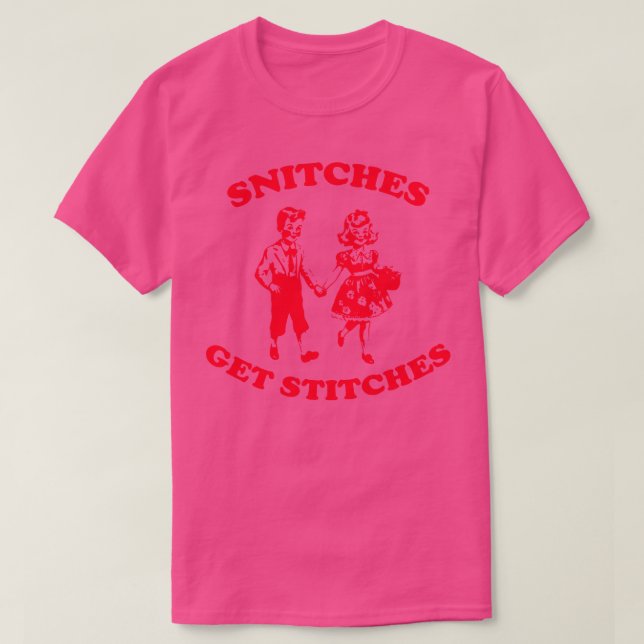 T-shirt Snitches Obtenir des points Tee Funny Y2K (Design devant)