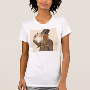 T-shirt Snob de vin beagle