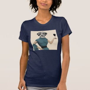 T-shirt Snob de vin de Dalmatie