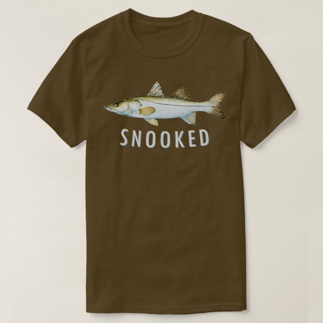 T-shirt Snook Fishing Saltwater Inshore Common Snook Fish (Design devant)