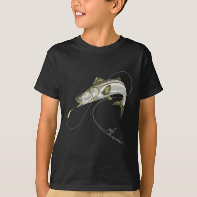 T-shirt Snook robalo sergent poisson lignesider seifffish (Devant)