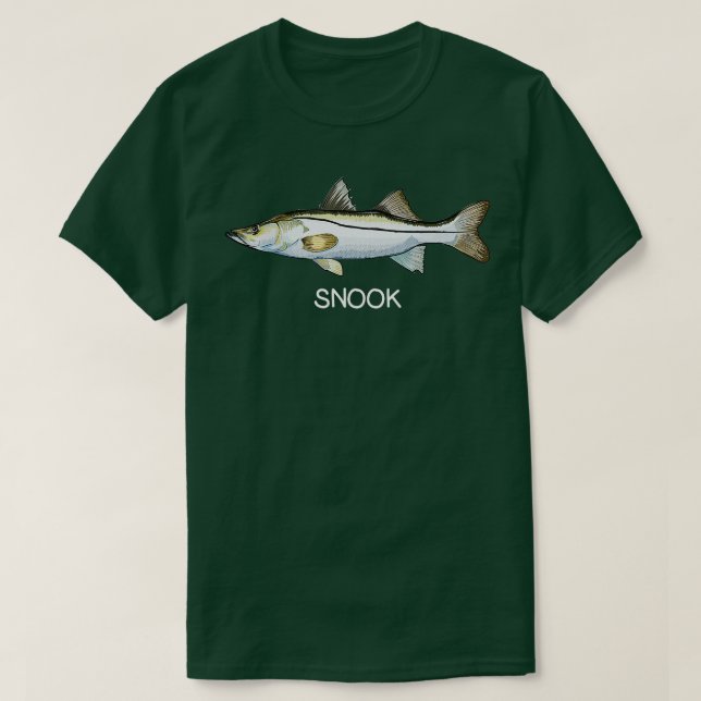 T-shirt Snook Saltwater Game Poisson (Design devant)