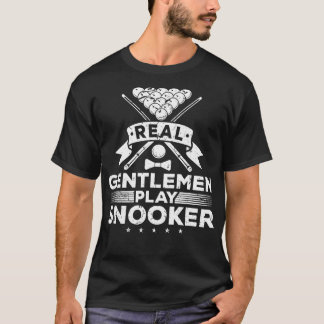 T-shirt Snooker de véritables messieurs