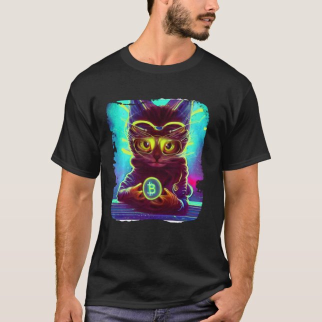 T-shirt Snoop Catty Cat Crypto Original (Devant)