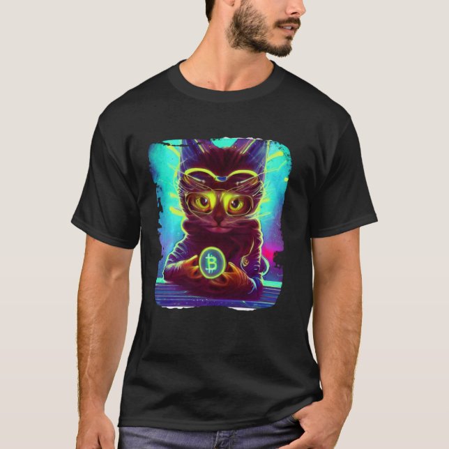 T-shirt Snoop Catty Cat Crypto Original (Devant)