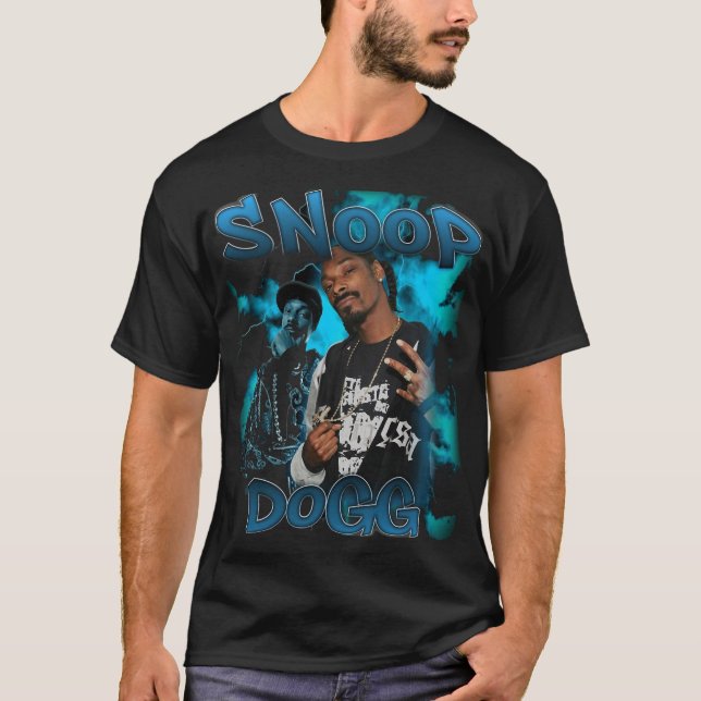T-shirt Snoop chien vintage 90s (1) (Devant)