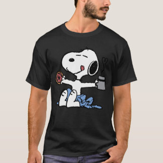T-shirt Snoopy café cacahuète beignets