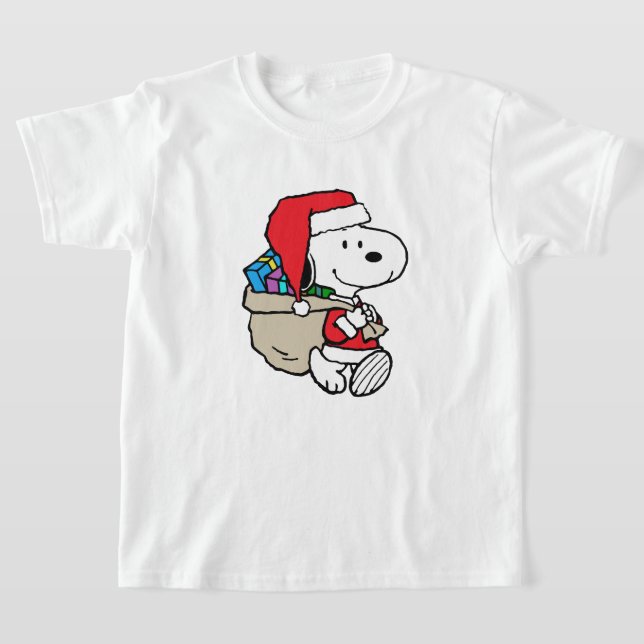 T-shirt snoopy claus (Poser)