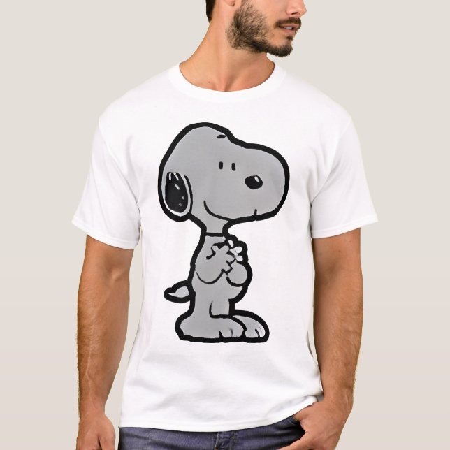 T-shirt Snoopy d'arachides (Devant)