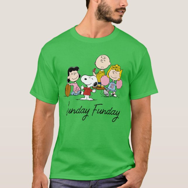 T-shirt Snoopy et Gang Play Football (Devant)