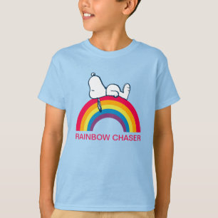 T-shirt Snoopy   Rêver en couleur arc-en-ciel