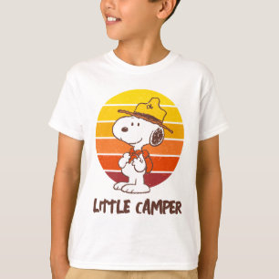 T-shirt Snoopy Scout Beagle - Happy Camper