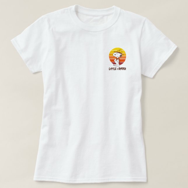 T-shirt Snoopy | Scout Beagle - Happy Camper (Design devant)