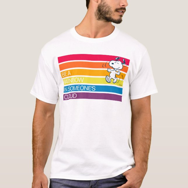 T-shirt Snoopy | Toujours afficher vos vraies couleurs (Devant)
