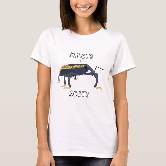 T-shirt Snoots & Boots (Devant)