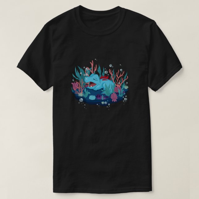 T-shirt Snoozing Totodile Classic (Design devant)