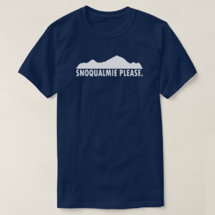 T-shirt Snoqualmie Washington S'il vous plaît