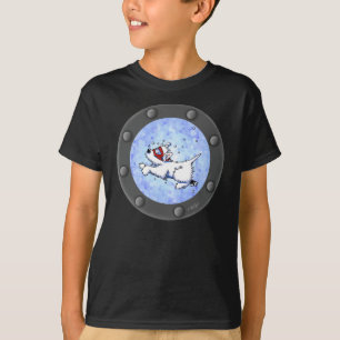 T-shirt Snorkel Westie Porthole