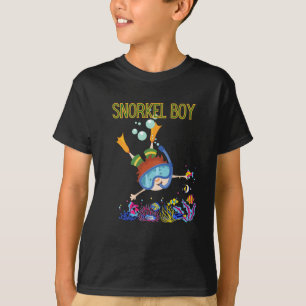 T-shirt Snorkeling Boy