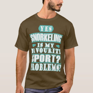 T-shirt Snorkeling garçons hommes plage vacances mer