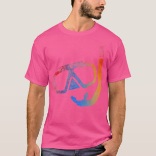 T-shirt Snorkeling Masque Snorkel Love Plongée