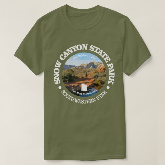 T-shirt Snow Canyon SP (Design devant)