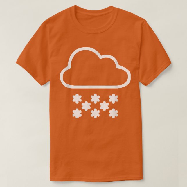 T-shirt Snow Cloud  (Design devant)