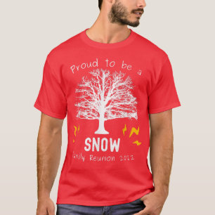 T-shirt Snow Family Reunion Tree 2022 Dernier Na