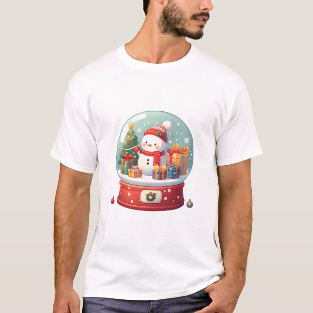 T-shirt Snow Globe Serenity Tee (Devant)