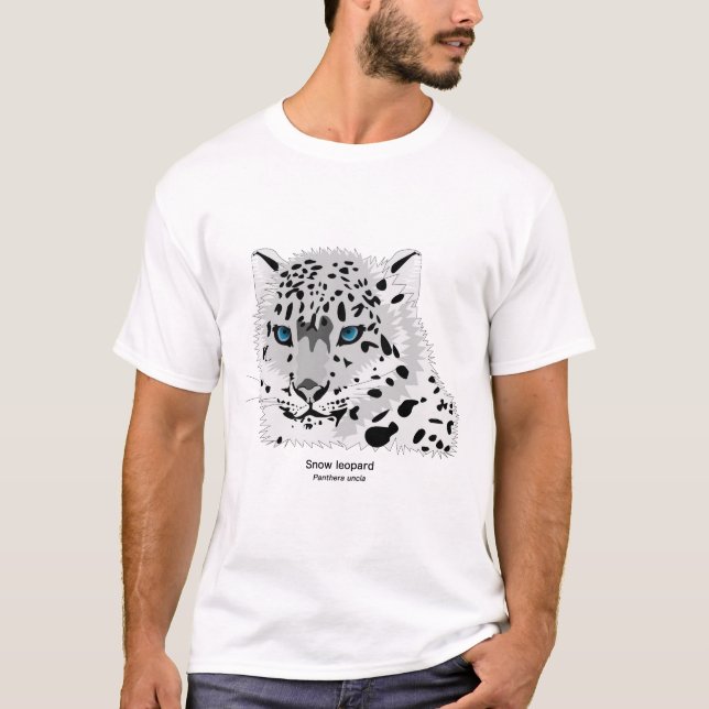 T-shirt Snow leopard (Devant)