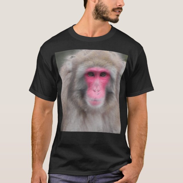 T-SHIRT SNOW MONKEY (Devant)