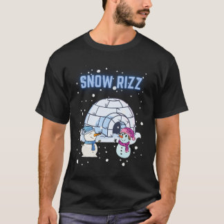 T-shirt Snow Rizz