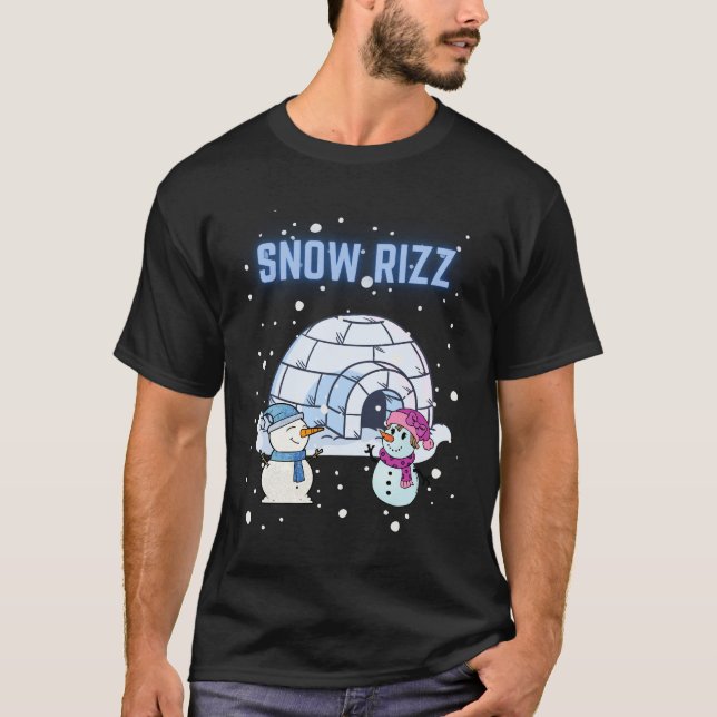 T-shirt Snow Rizz (Devant)