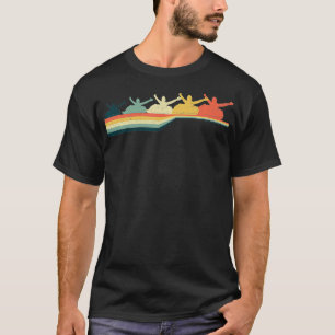 T-shirt SNOW TUBING Funny Cadeau Vintage Retro