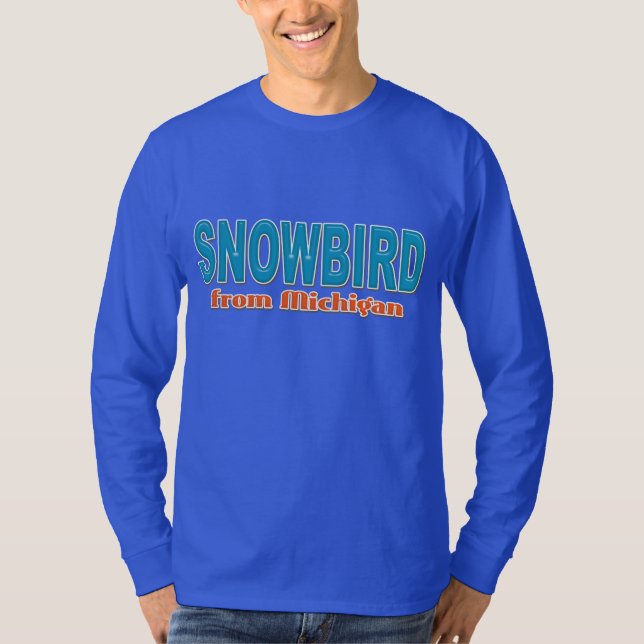 T-shirt Snowbird du Michigan (Devant)