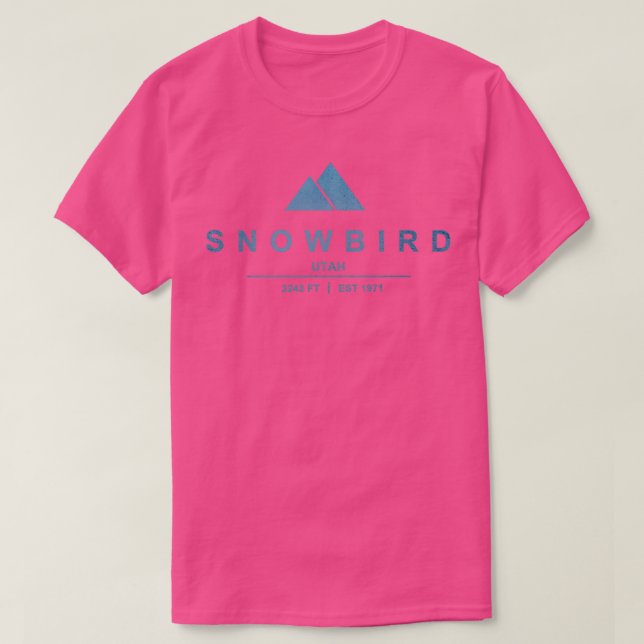 T-shirt Snowbird Ski Resort Utah Essential (Design devant)
