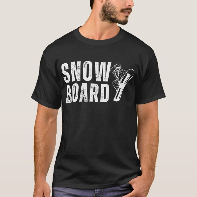 T-shirt Snowboard (Devant)