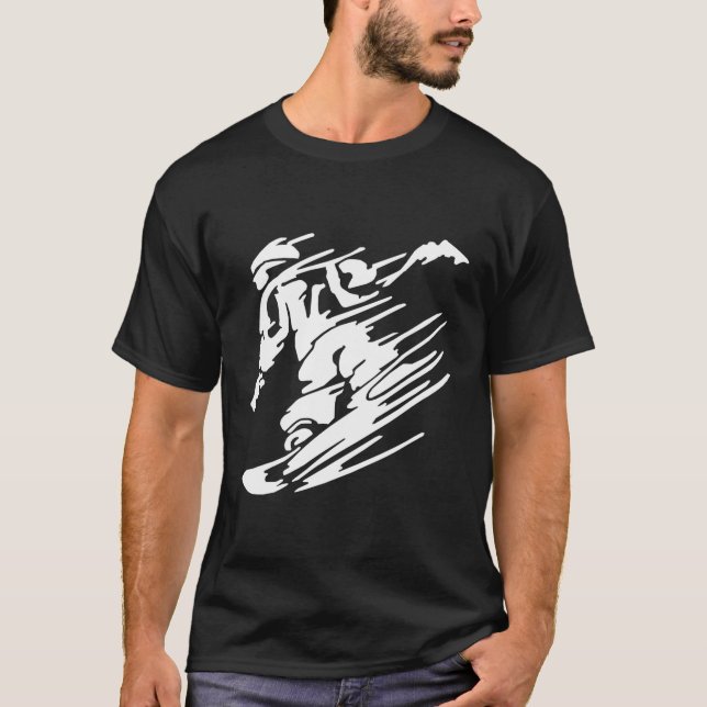T-shirt Snowboard (Devant)