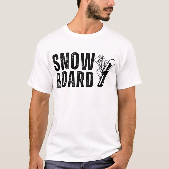 T-shirt Snowboard (Devant)