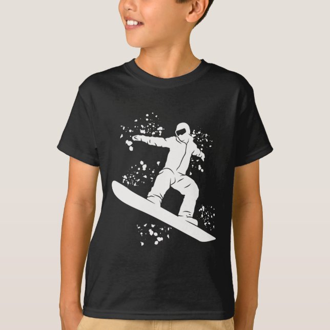 T-shirt Snowboard coloré Snowboard Snowboard 2 (Devant)