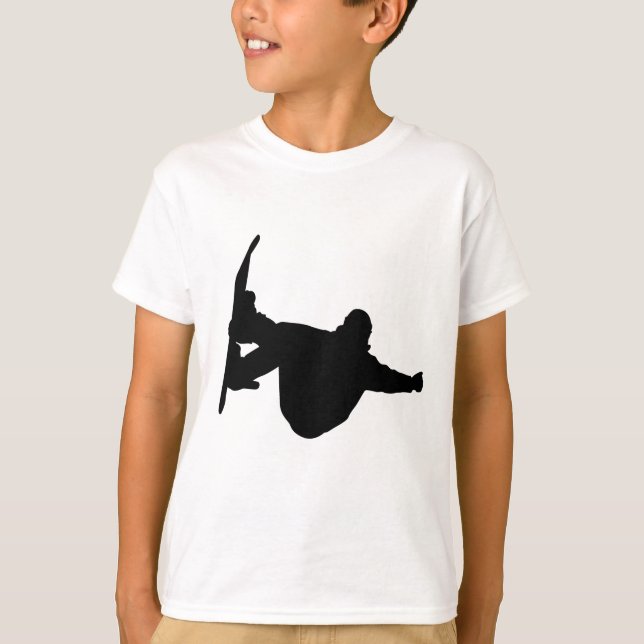 T-shirt snowboard cool (Devant)