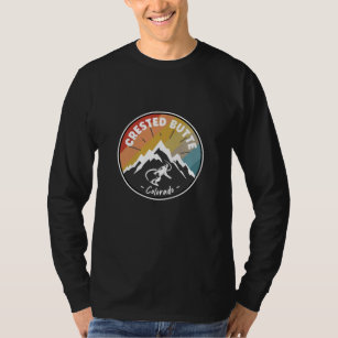 T-shirt Snowboard Crested Butte Colorado