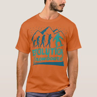 T-shirt snowboard Evolution