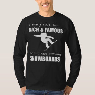 T-shirt Snowboard Maverick : Shredding Slopes with Humo