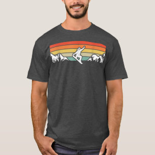 T-shirt Snowboard Snowboard Et Montagnes