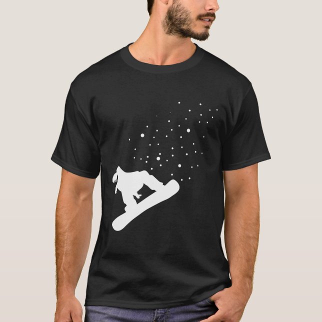 T-shirt Snowboard Snowboard Snowboard 4 (Devant)
