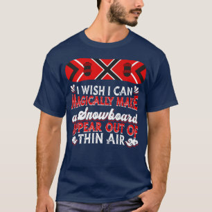T-shirt Snowboard Sports d'hiver Snowboard Snowboard Snowb