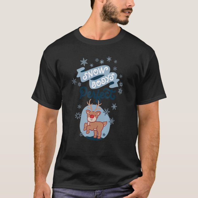 T-shirt Snowbody's Perfect Silly Winter Pun (Devant)